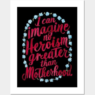 Quotes About Motherhood - Great Mother's Day Gift Posters and Art